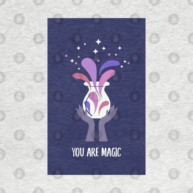 You are Magic print by Olly Illustrated